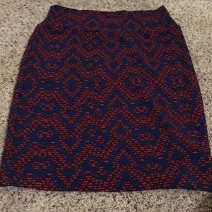 LuLaRoe M Cassie Skirt EUC